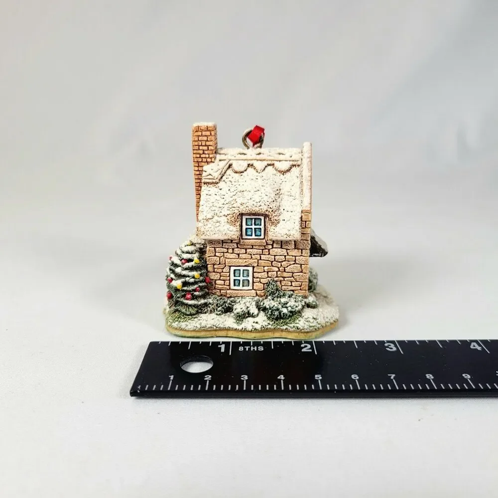 Vintage Lilliput Lane Robin Cottage 1993 Christmas Ornament House Cottagecore